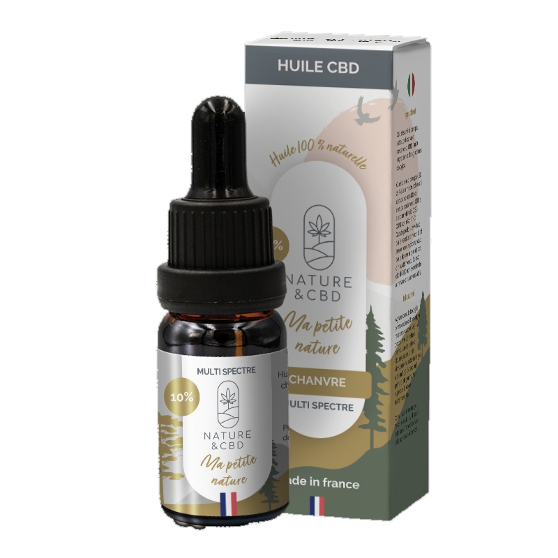 Huile CBD 1000 mg 10ml -NATURE ET CBD-