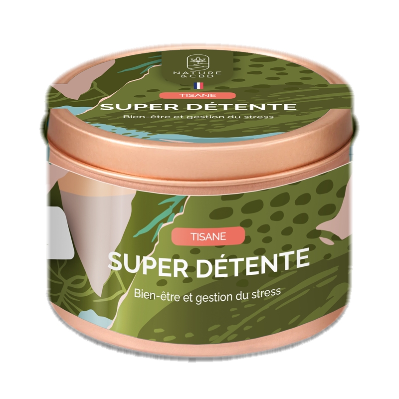 Infusion CBD -Super Détente - 30gr - NATURE ET CBD