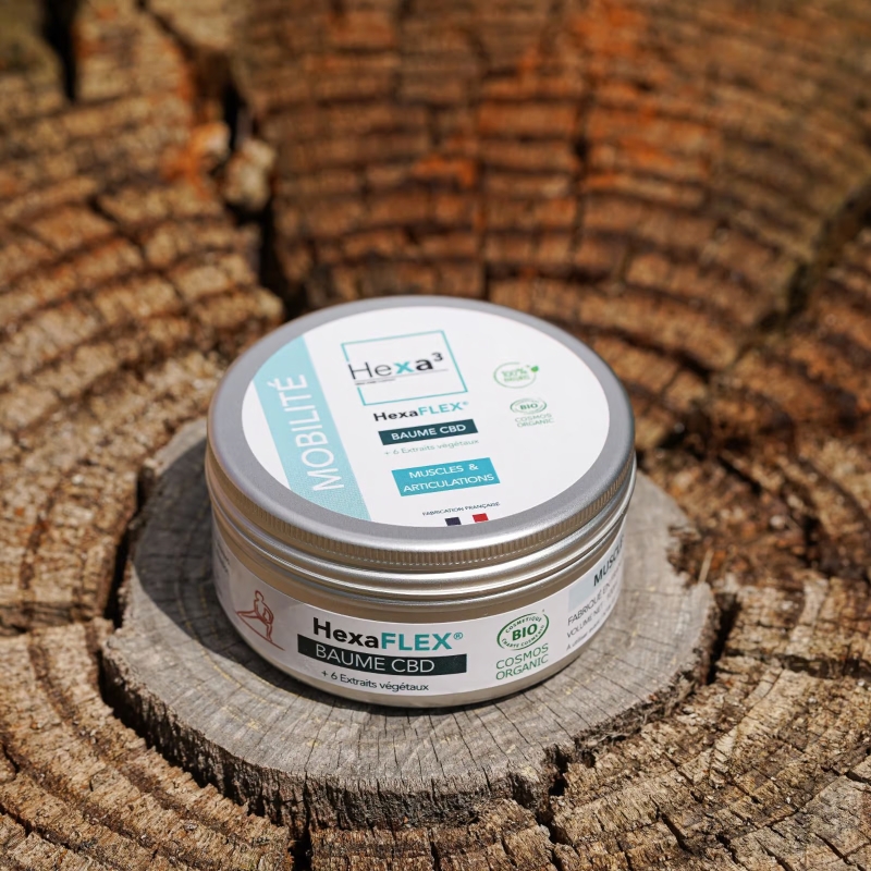 Boutique CBD Mouvaux - BAUME CBD - HexaFLEX - Muscles & Articulation - HEXA3 - YCBD - image 3