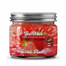Infusion CBD Gummies CBD Fraise Sweet Rush – Bien-être & Relaxation