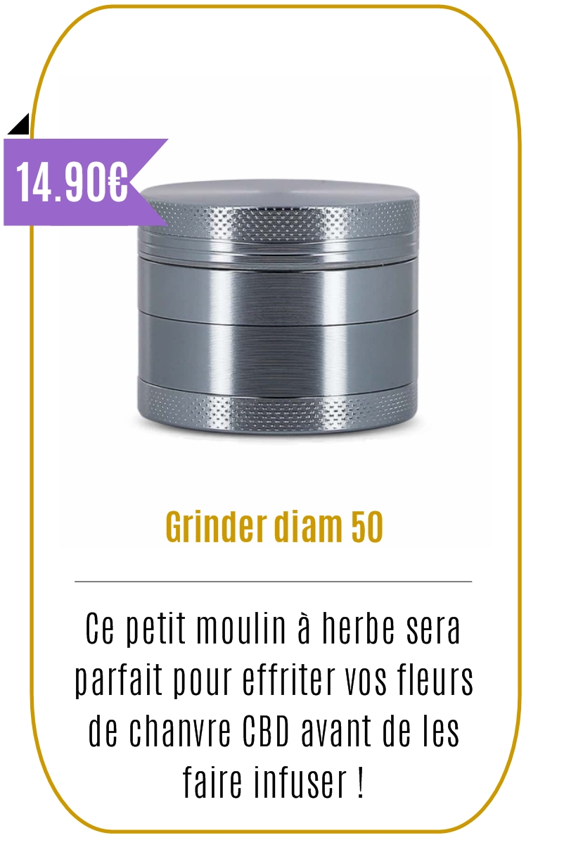 Boutique CBD -Grinder diam 50 - Mouvaux