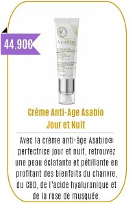 Boutique CBD -Crème Anti-Age Asabio - Mouvaux