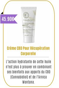 Boutique CBD -Crème CBD Pour Récupération Corporelle - Mouvaux