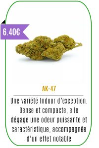 Boutique CBD - Fleur de CBD - AK47 - Mouvaux
