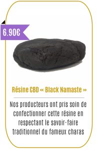 Boutique CBD -Résine CBD « Black Namaste » -Mouvaux