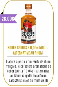 Boutique CBD -SOBER SPIRITS R 0,0% 50CL – ALTERNATIVE AU RHUM - Mouvaux