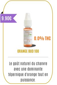 eliquide cbd orange bud green dot 100