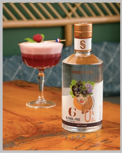 spiritueux gin sans alcool sober spirit à Lille, Mouvaux